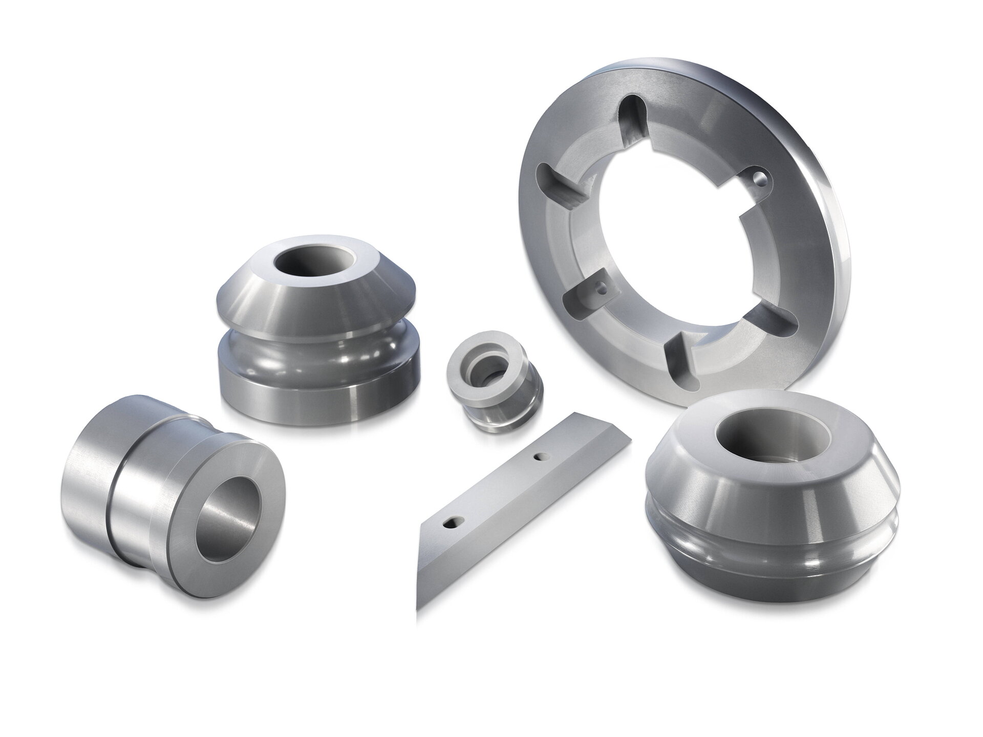 Silicon nitride pipe welding rollers