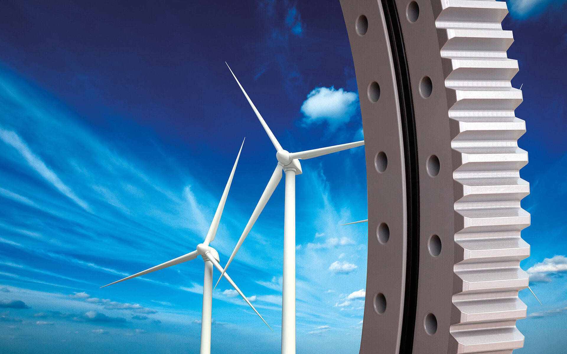 Gear wheel of a wind power plant