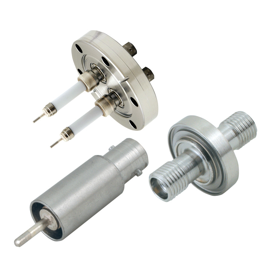 Coaxial connectors for ultra-vacuum and high-temperature applications from CeramTec